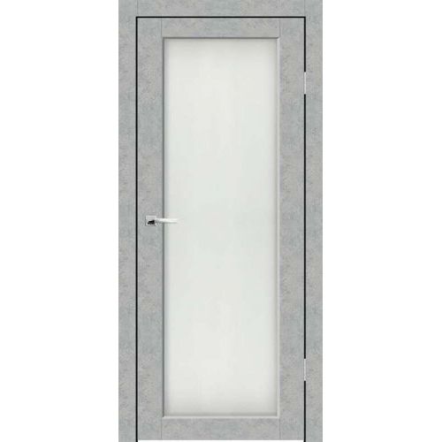 Межкомнатная дверь Sinergy, Хайтек, Легро ПО. Цвет - бетон серый. Стекло - матовое.