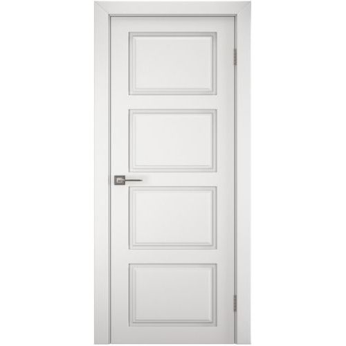 Межкомнатная дверь Sinergy, Неокласика, Эноа ПГ. Цвет - шагрень белая.