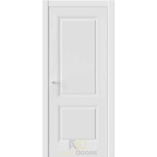 Межкомнатная дверь AxelDoors, OB3, глухое. Цвет - белая эмаль.