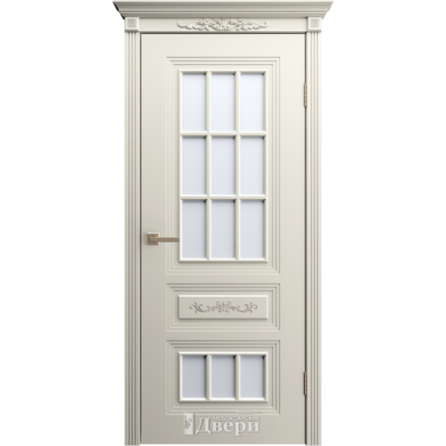 Межкомнатная дверь Чебоксарские Двери, Миртл 4 ПО. Стекло - сатинат белое.
