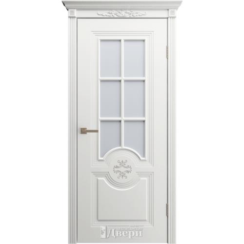 Межкомнатная дверь Чебоксарские Двери, Миртл 12 ПО. Стекло - сатинат белое.