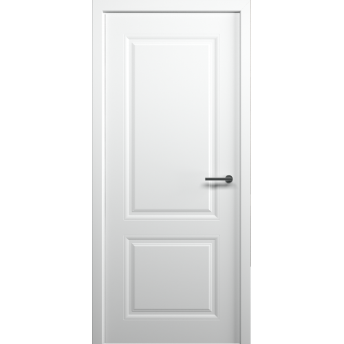 Межкомнатная дверь Albero, Стиль 1,  глухая. Эмаль. Цвет - белый.