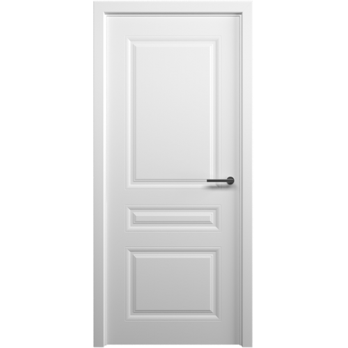 Межкомнатная дверь Albero, Стиль 2,  глухая. Эмаль. Цвет - белый.