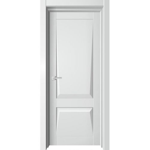 Межкомнатная дверь Сибирь Профиль, Вельвет, Даймонд 1 ПГ. Цвет - белый бархат.