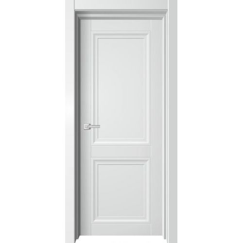 Межкомнатная дверь Сибирь Профиль, Вельвет, Атом ПГ. Цвет - белый бархат.