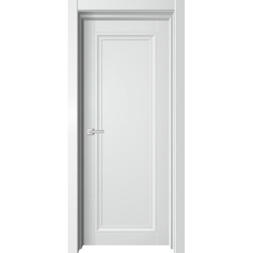 Межкомнатная дверь Сибирь Профиль, Вельвет, Отто ПГ. Цвет - белый бархат.