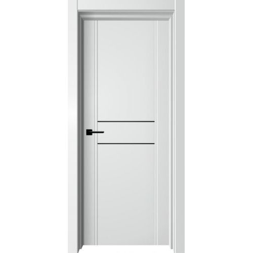Межкомнатная дверь Сибирь Профиль, Вельвет, Лада 7 ПГ. Цвет - белый бархат.