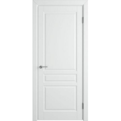 Межкомнатная дверь ВФД, Эмаль, Стокгольм 56 ДГ. Цвет - белый.