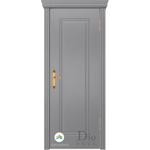 Межкомнатная дверь DioDoor, Trend, Контур 5 ПГ. Цвет - маренго. Карниз фигурный.