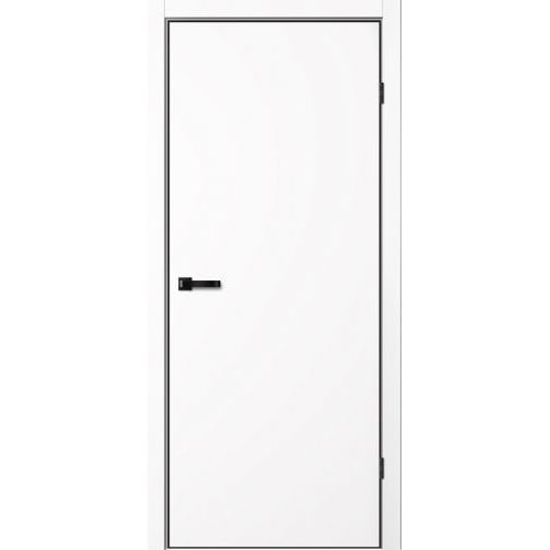 Межкомнатная дверь Сибирь Профиль, Neo, N 01 ПГ. Цвет - белый эмалит.
