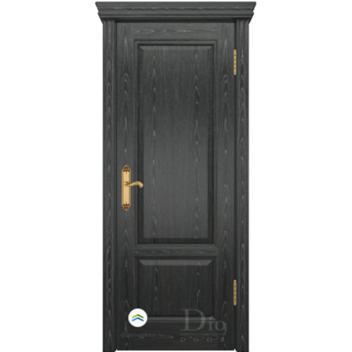 Межкомнатная дверь DioDoor, Dio, Онтарио 1 ПГ ФС. Цвет - абрикос. Карниз фигурный.
