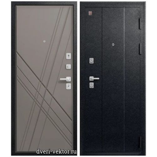 Входная дверь Центурион C106, черный муар / базальт