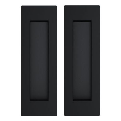 Комплект ручек для раздвижных дверей Armadillo SH-010 URB. Цвет - черный.