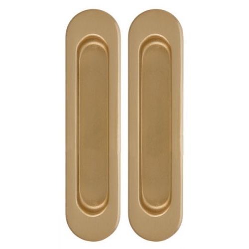 Комплект ручек для раздвижных дверей Armadillo SH-010. Цвет - золото матовое.