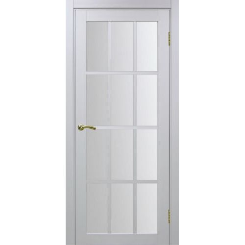 Межкомнатная дверь Optima Porte, Турин 542.2222. Цвет - белый лед.