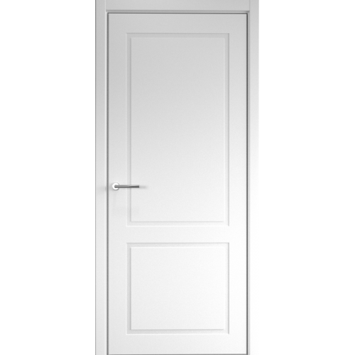 Межкомнатная дверь Albero, Неоклассика 2,  глухая. Эмаль. Цвет - белый.